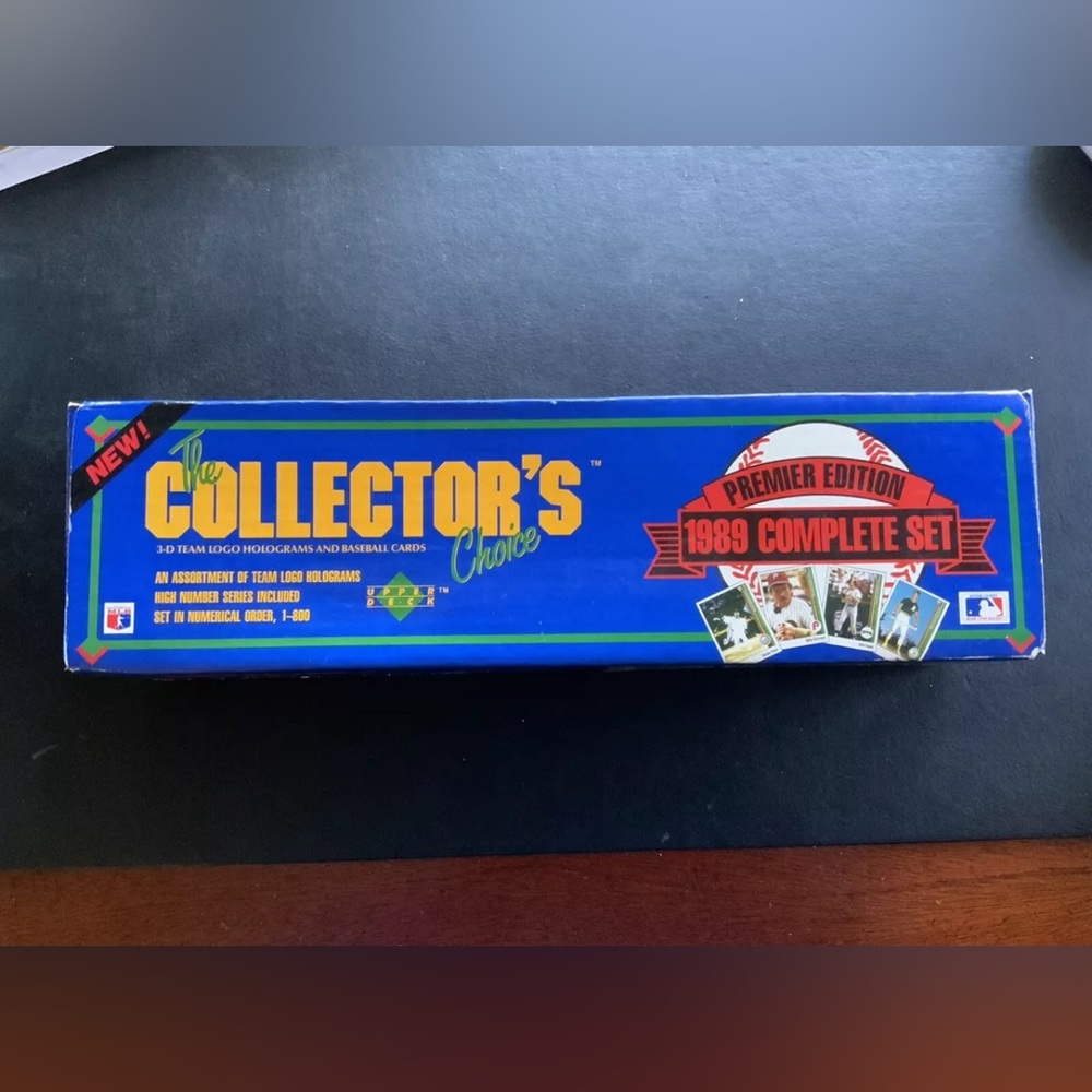 Upper Deck 1989 Premier Edition Complete Set Factory Seal - Ken Griffey Jr RC